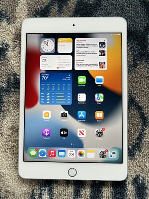 CHECK IT OUT - Apple iPad mini 4 128GB, Wi-Fi, 7.9in - Silver Unlocked