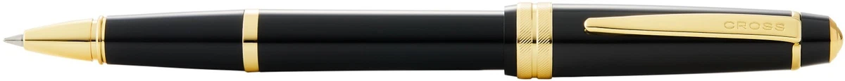 Cross Bailey Light Rollerball Pen Black and Gold Luxury Gift Box Business