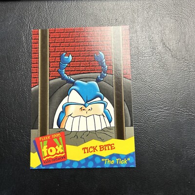 JB4 Fox Kids Network 1995 Fleer #6 The Tick Tick Bite