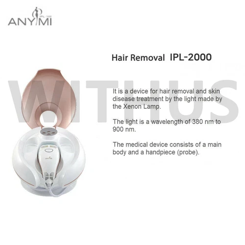 Anymi IPL-2000 Hair Removal Arm Leg Armpit Light Therapy Cartridge Replaceable - Picture 6 of 8