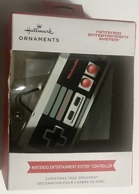 Nintendo Entertainment System NES Vintage Controller Christmas Ornament NIB