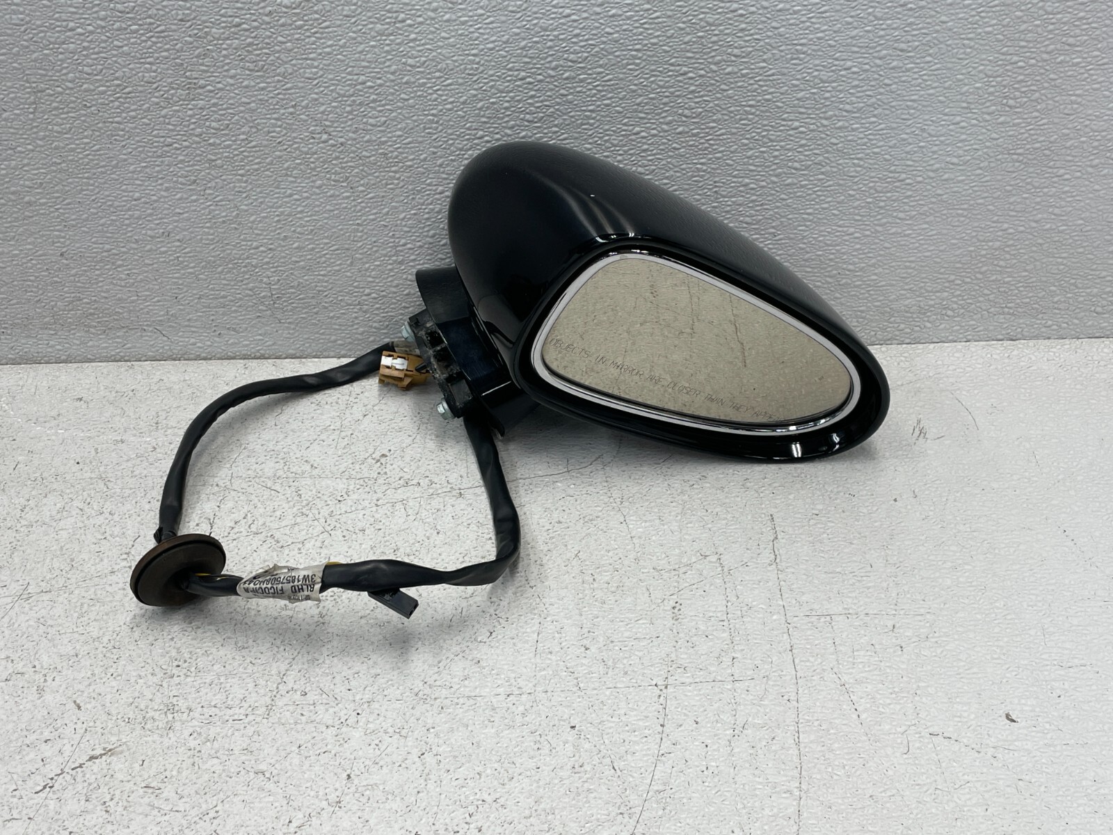 2003-2007 Bentley Continental GT Right Passenger Side View Mirror Black 1577 OEM