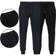 Mens Jogging Fleece Joggers Tracksuit Bottoms Trousers Gym  Sweat Pants M-3XL