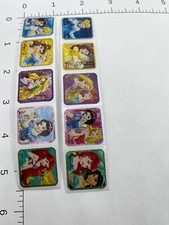 DISNEY STICKER SHEET: Princess Jasmine Aladdin Brave Pocahontas Merida