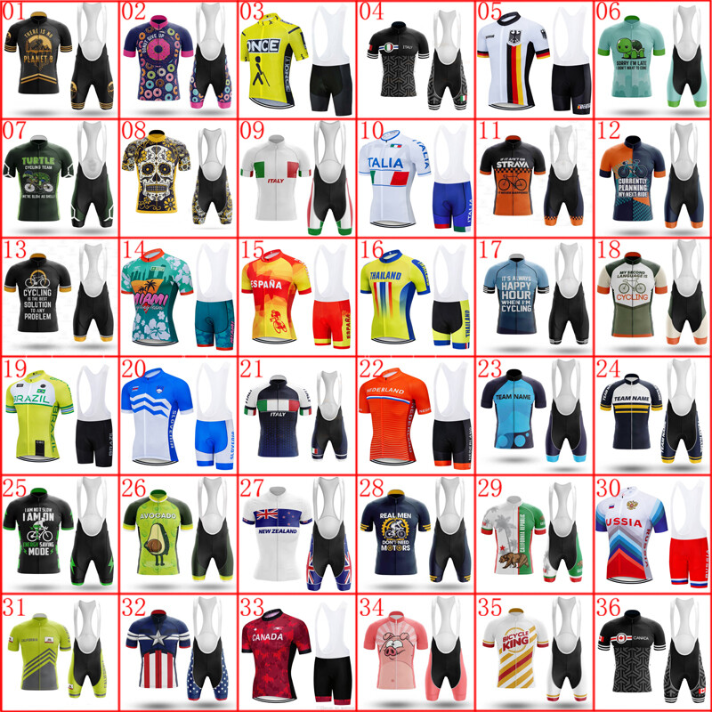 Conjunto de culotte con tirantes retro para hombre ropa de bicicleta outsoor trajes deportivos