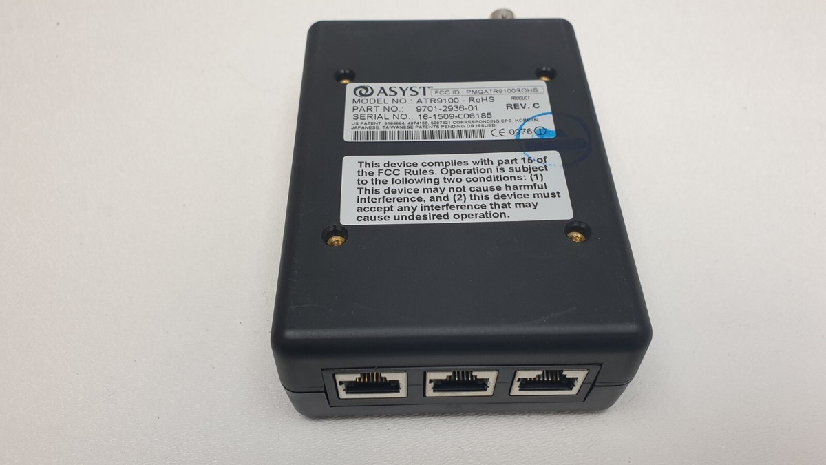 Asyst Advantag 9100 ATR9100-RoHS Node Address Ethernet Module, P/N