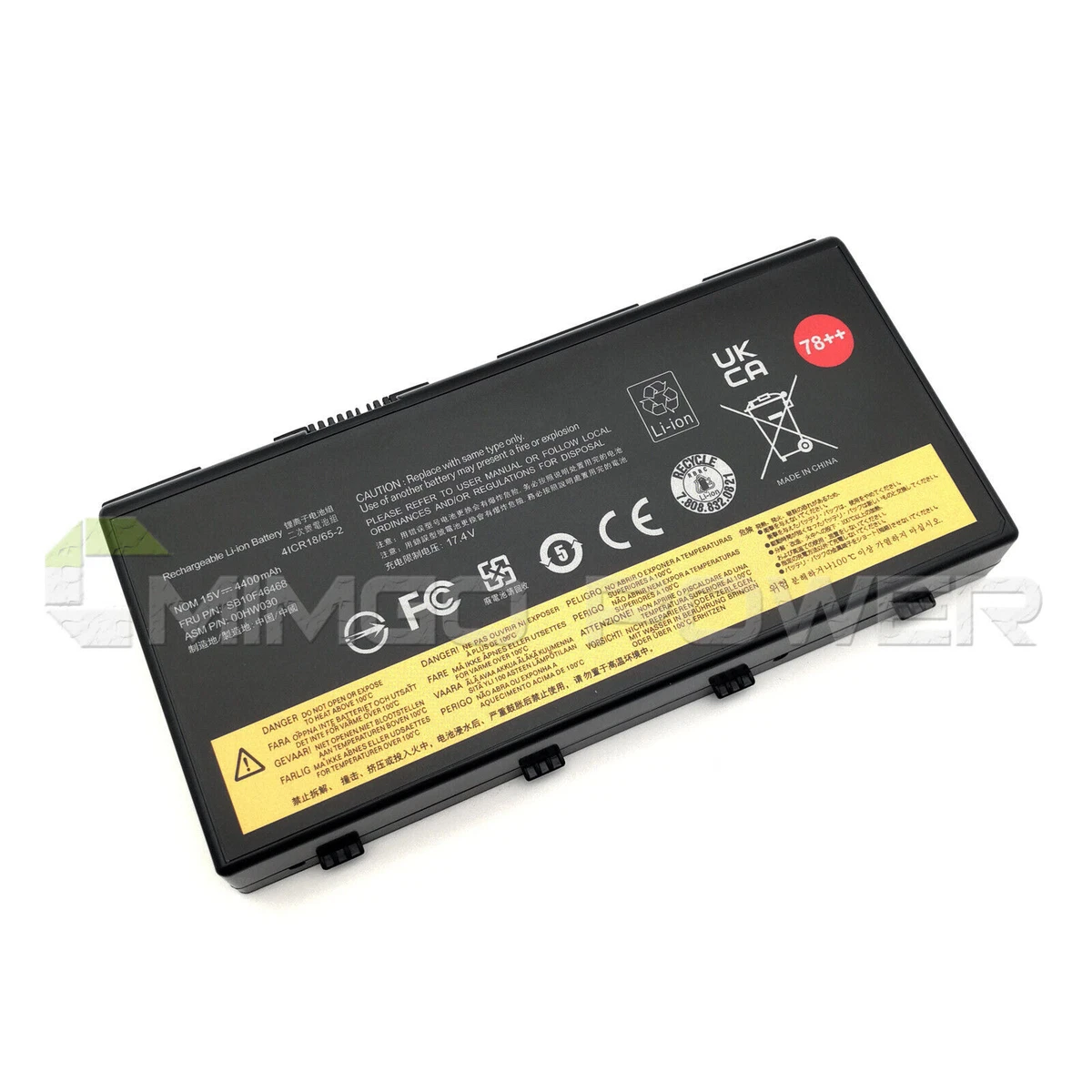 Laptop Battery 01AV451 00HW030 SB10F46468 For Lenovo ThinkPad P70.