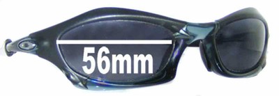 SFx Replacement Sunglass Lenses fits Oakley Splice - 56mm Wide