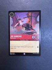 Disney Lorcana: Into The Inklands - Jim Hawkins - 110/204 Cold Foil MINT