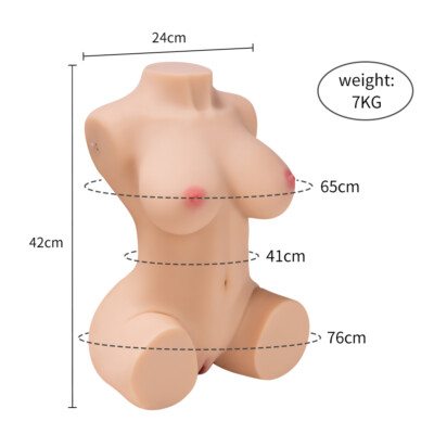 Realistic Vibration Sex D0LL Half Body for Men Pussy Stroker Vagina Love  Toys | eBay