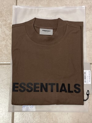 essentials shirt brown
