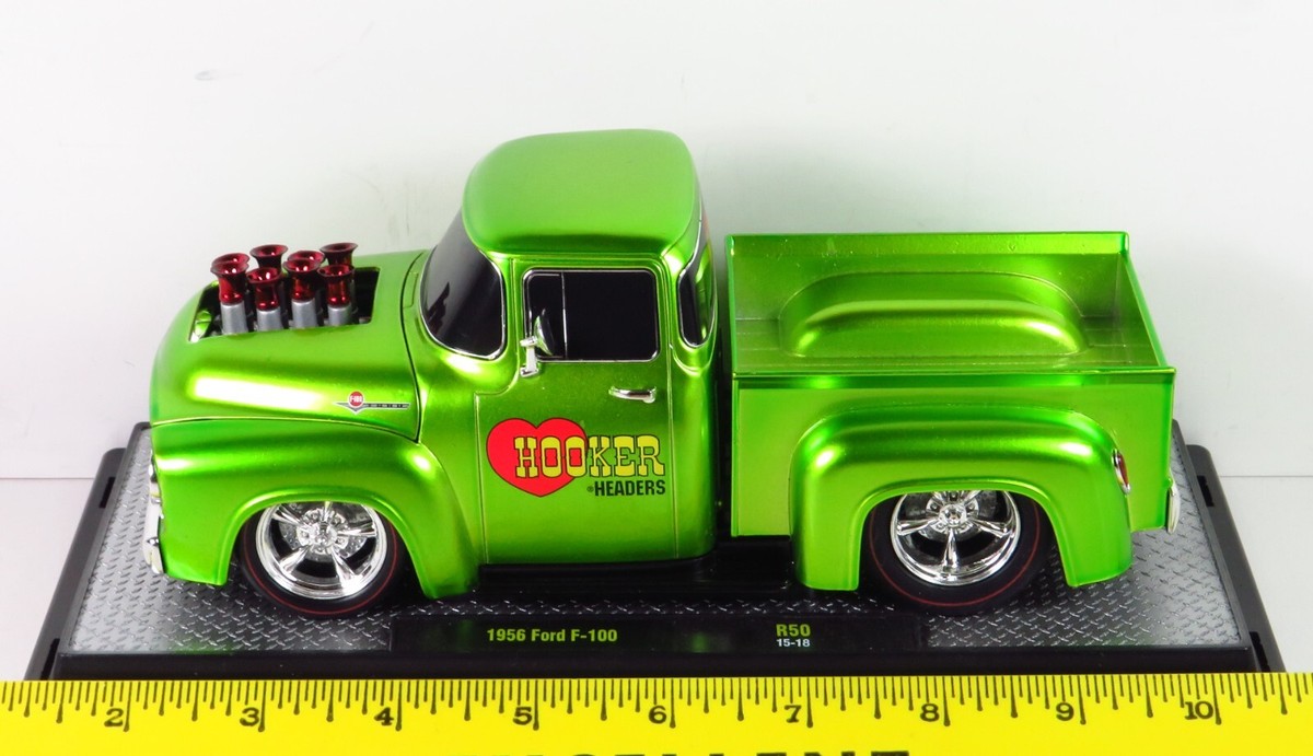 M2 Machines R50 Ground Pounders 1956 Ford 56 F-100 Pickup Truck