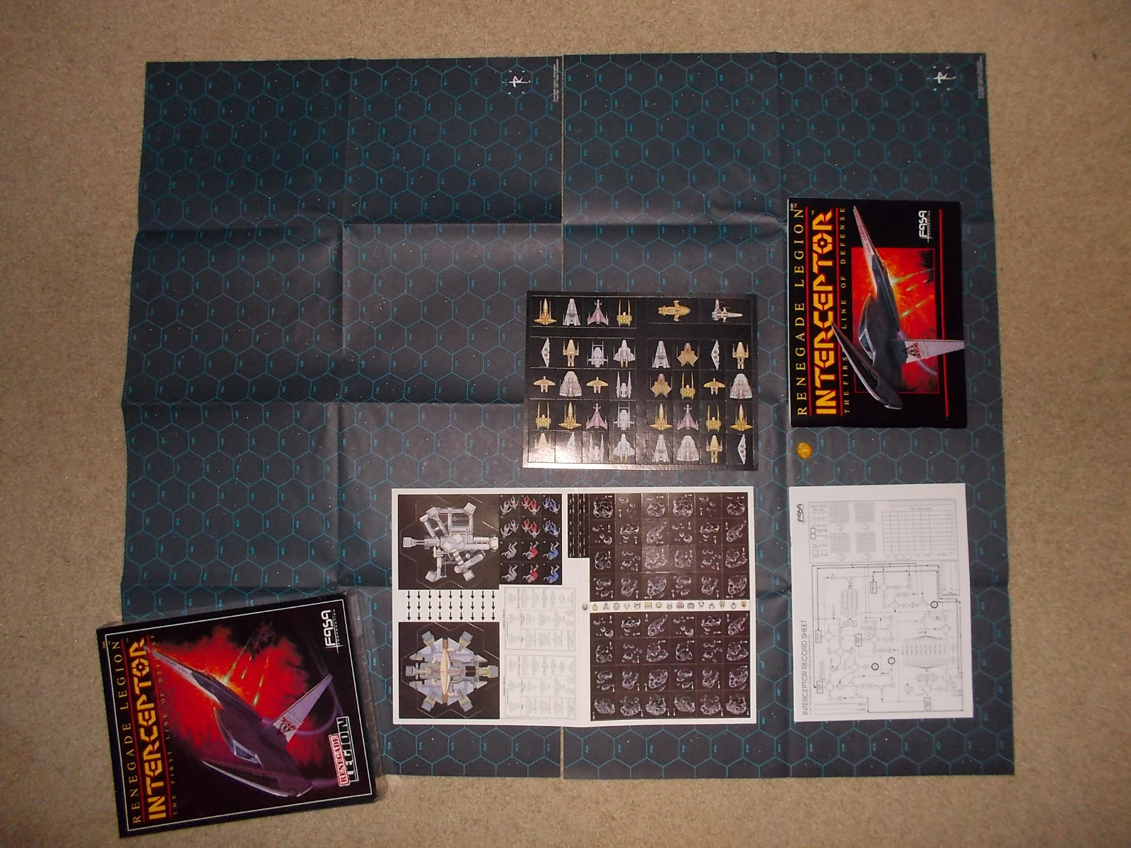 Jeu De Société FASA Renegade Legion – Leviathan & Interceptor (1987)