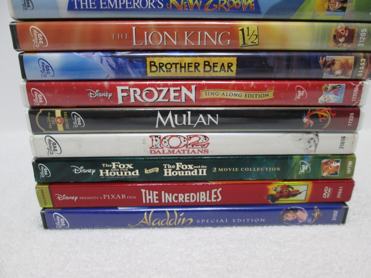 K Disney's Step by Step DVDセット 1-12 Blu-Ray Lot 6 Animated Kids Movies Lion King Beauty Beast