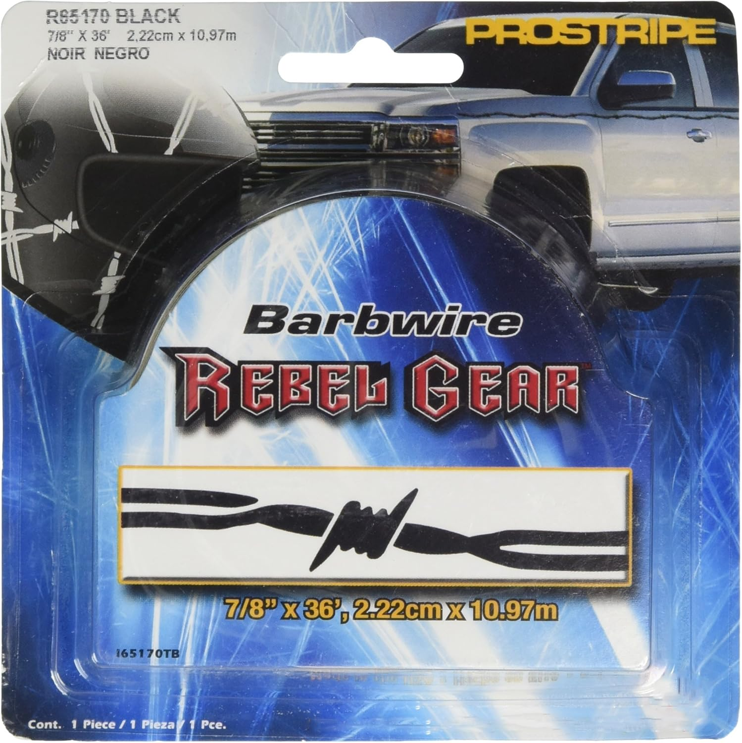 Trimbrite R65170 Rebel Gear Stripe Vinyl Decal Kit