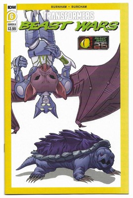 Transformers Beast Wars #6 2021 Unread Dan Schoening Variant Cover B IDW Comic