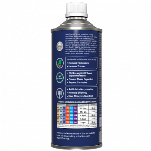 BOOSTane Marine Octane Booster Up to 116 Octane 32 oz each 6 Pack