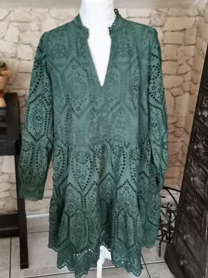 YAS Damen Kleid Grün Größe XL NEU