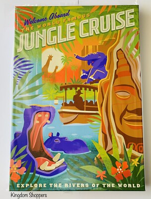 ディズニー　ジャングルクルーズ　絵　アート　レア disney fine art Art Of Disney Walt Disney World World Famous Jungle Cruise Art