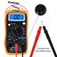 thumbnail 3 - Digital Voltmeter Ammeter Ohmmeter Multimeter Volt AC DC Tester Meter US Seller