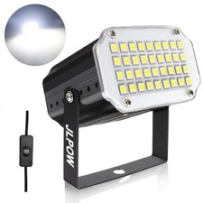 Halloween White Strobe Light,Super Bright 36 Mini Strobe Lights for Party Sou...
