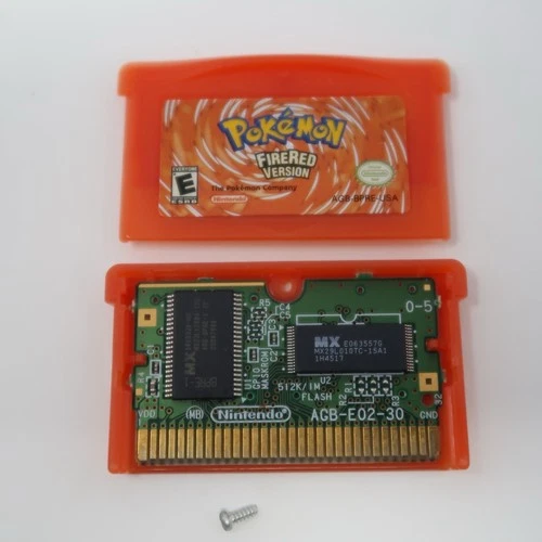 Pokemon FireRed Version GBA Nintendo Game Boy Advance Authentic Cartridge Only