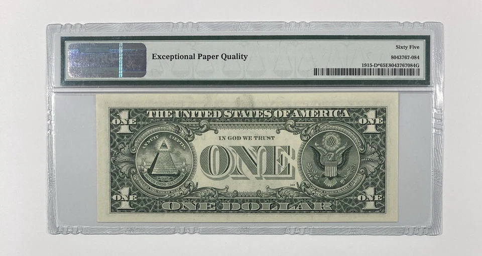 1988-A One Dollar Federal Reserve Note 1.00. PMG MS 65 Star. - Image 2 of 3