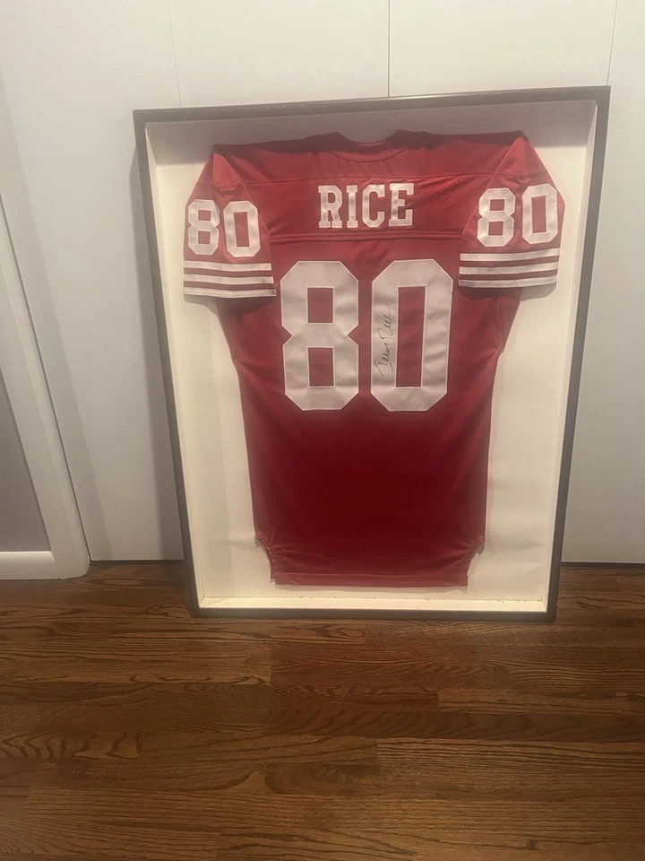 Camiseta firmada/autografiada por Jerry Rice 1994 San Fran 49ers Foto 4 de 4