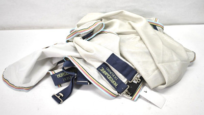 Horseware Amigo Bug Rug Size 60 Fly Sheet Lunar Rock/Navy/Lime AFRR70-IBL0-60