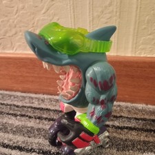 Street Sharks Moto Streex Series 4 1995 Mattel With Neon Yellow Goggles