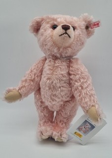 Oso de peluche Steiff 671470 galería oso 2003 rosa 30 cm excelente estado