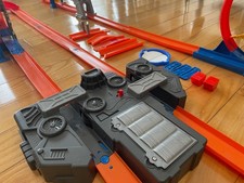 Hot Wheels Total Turbo Takeover Motorized Track Set - Works but incomplete