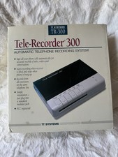 VTG Tele-Recorder 300 TT Systems VTR-300 Voice Activated Phone Recording System