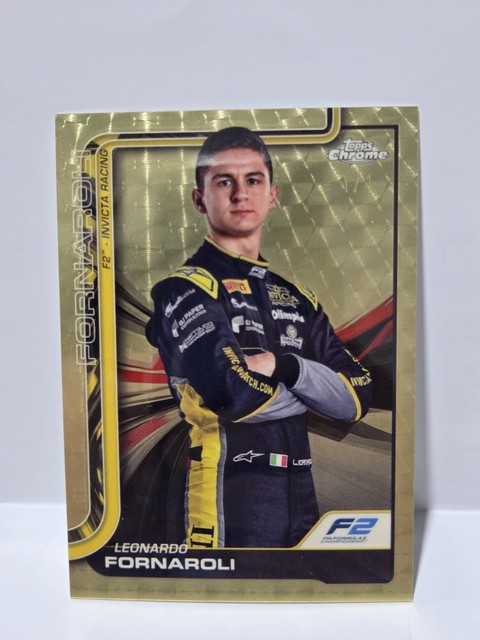 2025 Topps Chrome Formula One Leonardo Fornaroli Superfractor 1/1 One of One #21