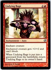Undying Rage 26 U Duel Decks: Heroes vs. Monsters Magic the Gathering MTG LP