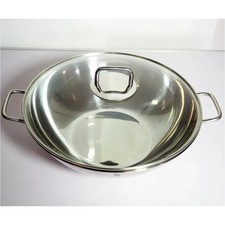 WMF ProfiSelect Wok Ø 32 cm Cromargan Edelstahl Induktion