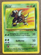 Pinsir 25/64 Rare Jungle Pokemon Unlimited LP