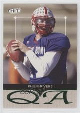 2004 SAGE Hit Q & A Emerald Philip Rivers #Q17 09wc