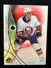 24-25 UD SP Game Used Hockey Red Parallel 7 Jean-Gabriel Pageau