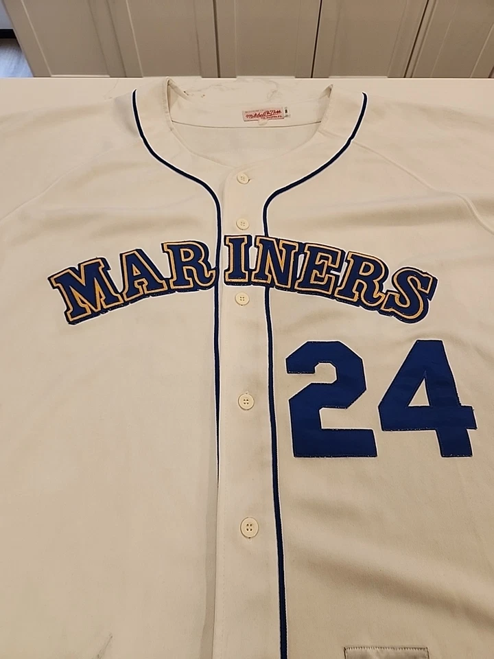  Ken Griffey Jr. Seattle Mariners Mitchell & Ness MLB Size 60 Jersey  - Image 2 of 4