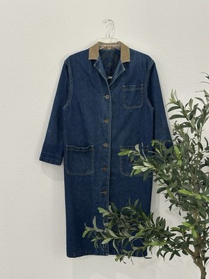 Vintage 80s Lee Made In USA American Workwear Barn/Chore Coat Corduroy Collar S