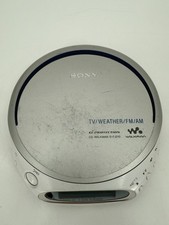 Sony Discman Walkman D-FJ210 Portable CD Player AM/FM/Weather Radio - Tested