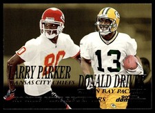 1999 SkyBox Dominion Donald Driver/Larry Parker Rookie Green Bay Packers/Kansas