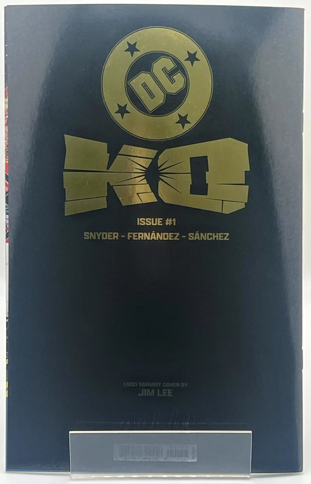 DC K.O. #1 (DC Comics) Ratio 1:500 Jim Lee Blind Bag FOIL Variant - BRAND NEW - Image 2 of 4