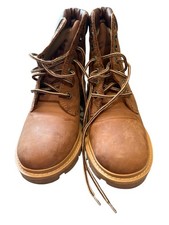G.H. Bass Co. Heron R846 Men s Size 9 Brown Leather Lace-Up Work Boots