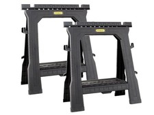 Stanley STA170713 Folding Sawhorses / Trestle (Twin Pack)