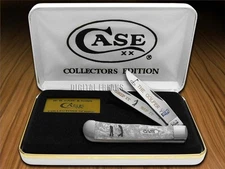 Case xx Trapper Pocket Knife Golfer White Pearl Corelon Stainless 1/500 ###2