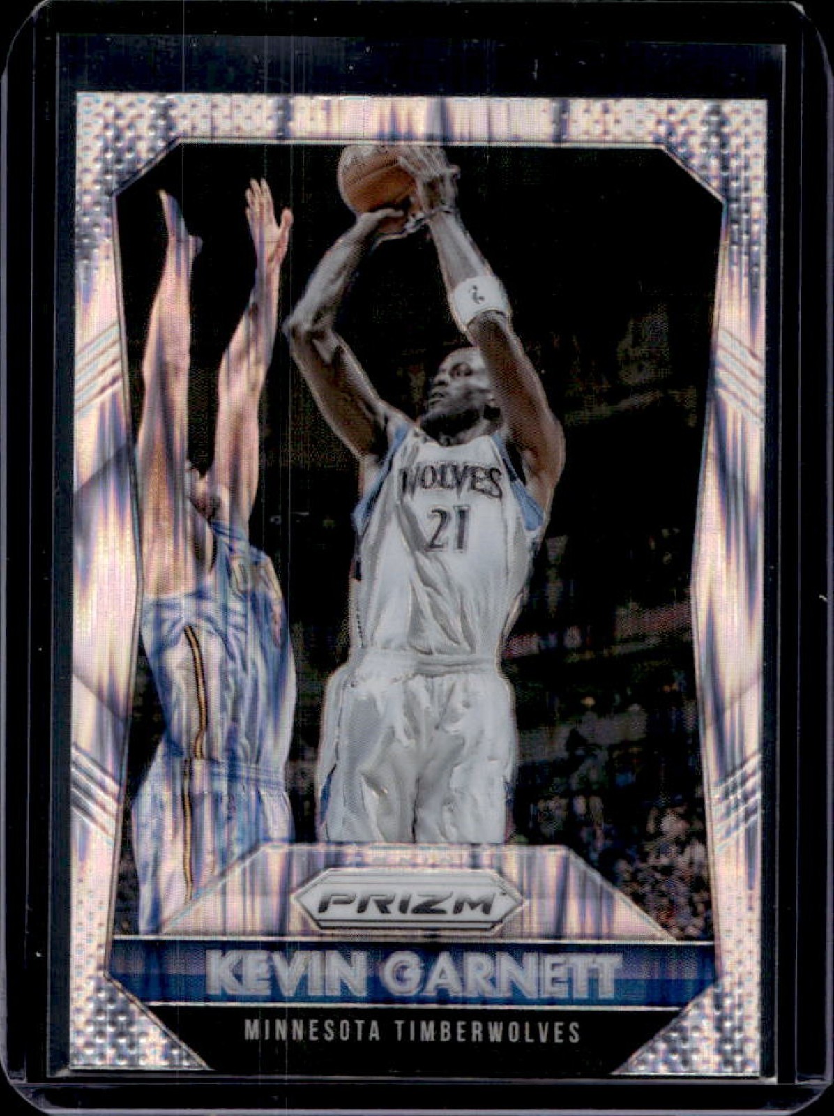 2015-16 Prizm Kevin Garnett Flash Prizms #6 Timberwolves