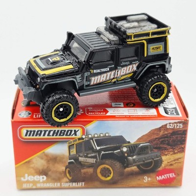 Matchbox Jeep Wrangler Superlift ''Realtruck'' (2026 Mix 7 G Basic - Power Grabs)