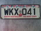 c2000 South Australia Rose State optional graphic WKX-041 license plate